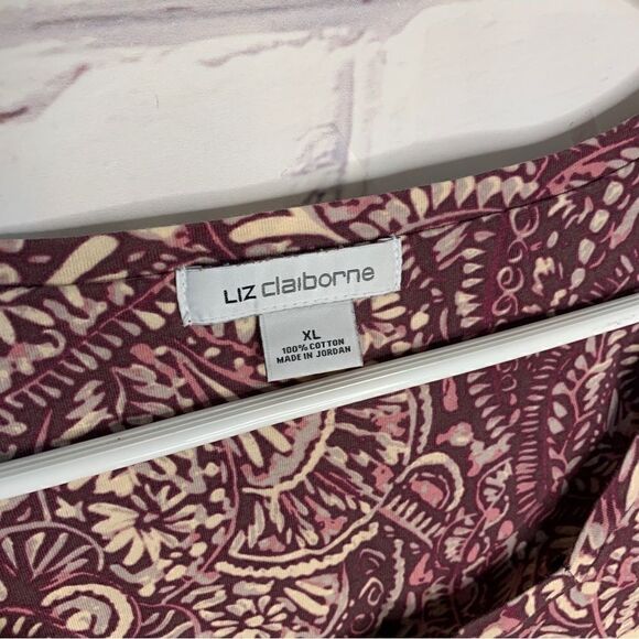 Liz Claiborne XL top - Picture 3 of 3